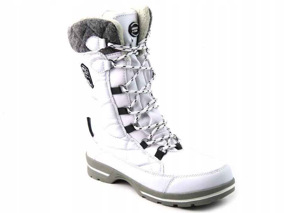 ŚNIEGOWCE DAMSKIE AMERICAN CL SN08 SOFTSHELL BIAŁE Rozmiar 36