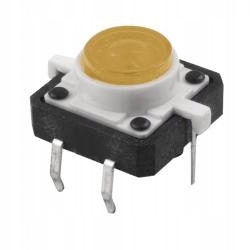 

Mikroprzycisk 12x12 7mm podświetlany żółty