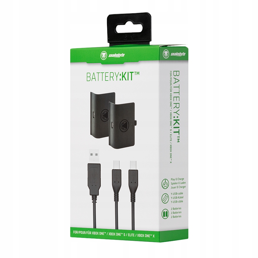 

Snakebyte Xo Battery Kit Czarny