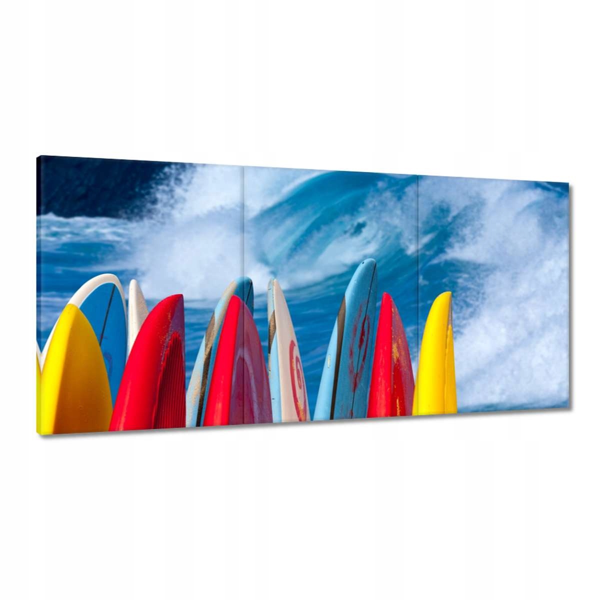Obrazy 180x90 Silné vlny surfovacie dosky
