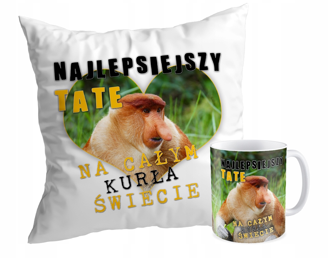 

Zestaw kubek poduszka Nosacz Janusz Najlepsze Tate