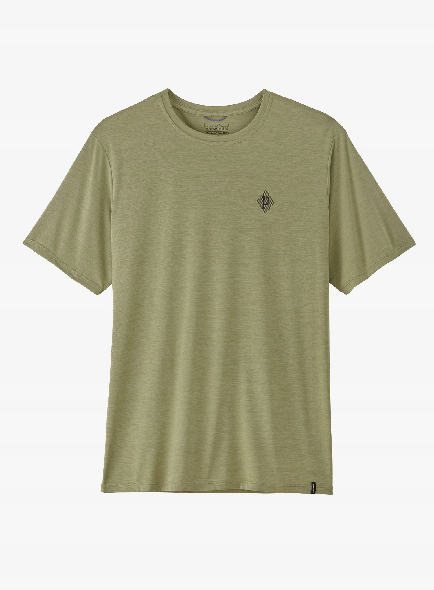 Rychleschnoucí tričko Patagonia Cap Cool Daily Shirt Hut Tripper gum S