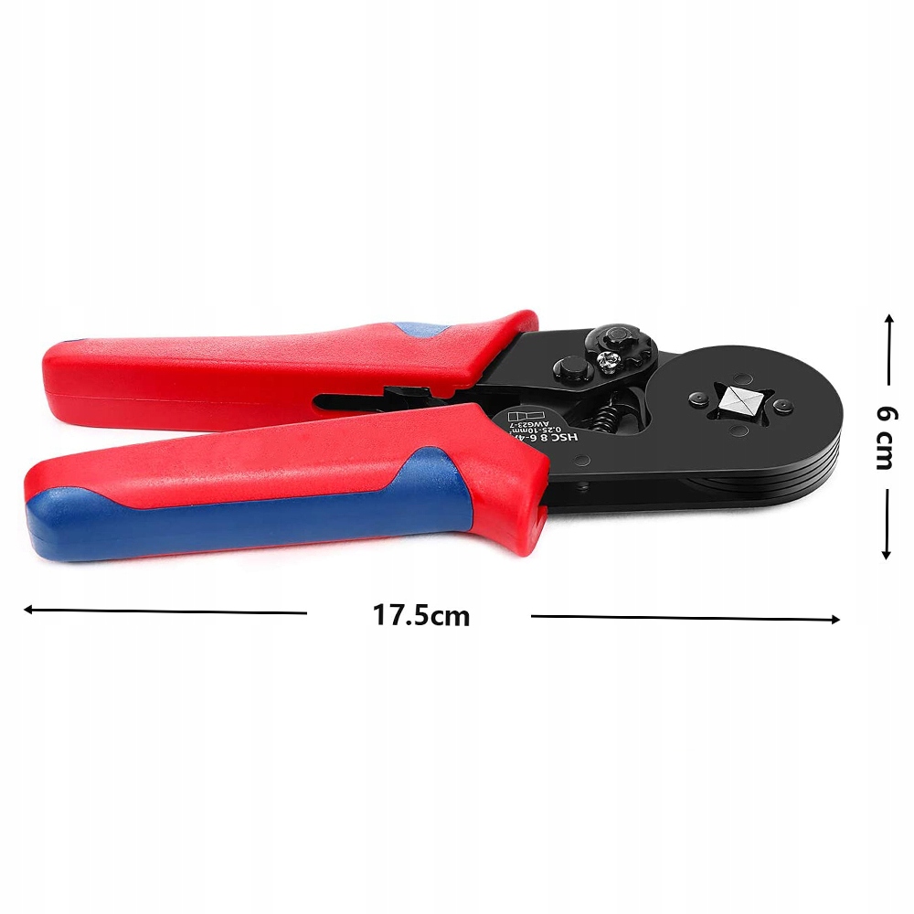 ZACISKARKA DO TULEJEK KONEKTORÓW PRZEWODÓW ZESTAW PRASKA + 400 SZT TULEJKA Kolor wielokolorowy