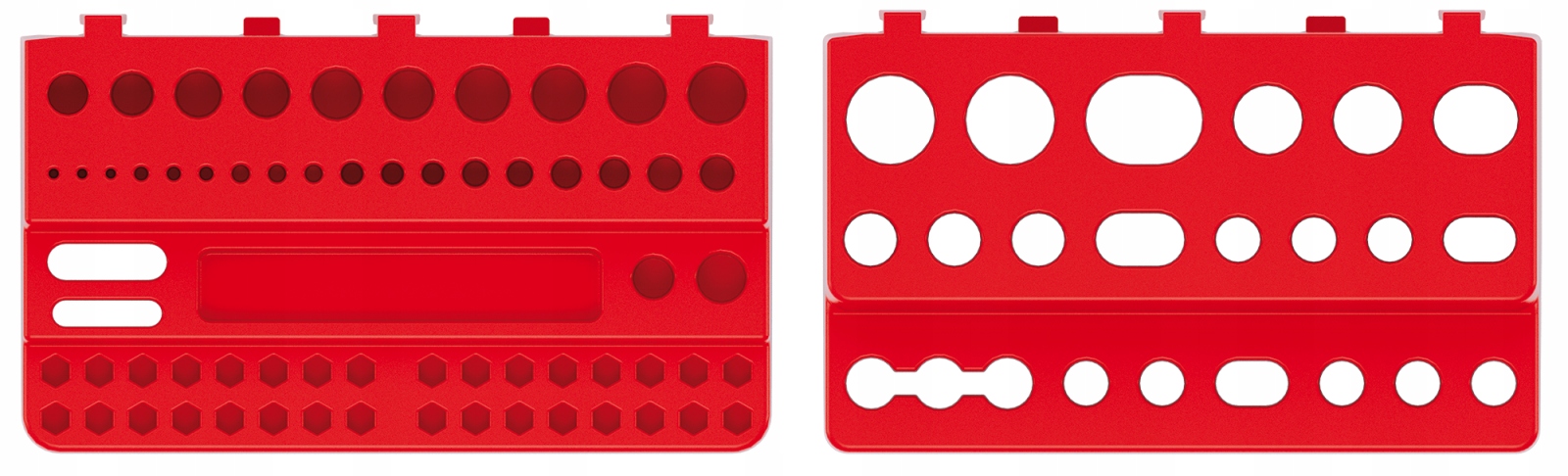 DWIE PÓŁKI ORGANIZER BITY WIERTŁA ŚRUBOKRĘTY KBS20