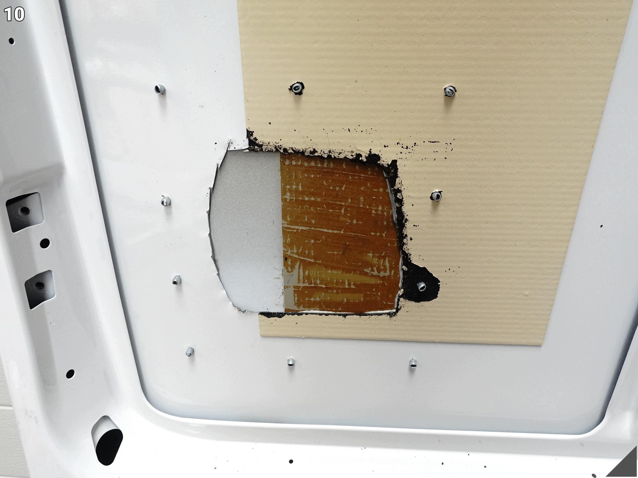 VW TRANSPORTER T5 T6 7H0 7E0 03- door sliding side right