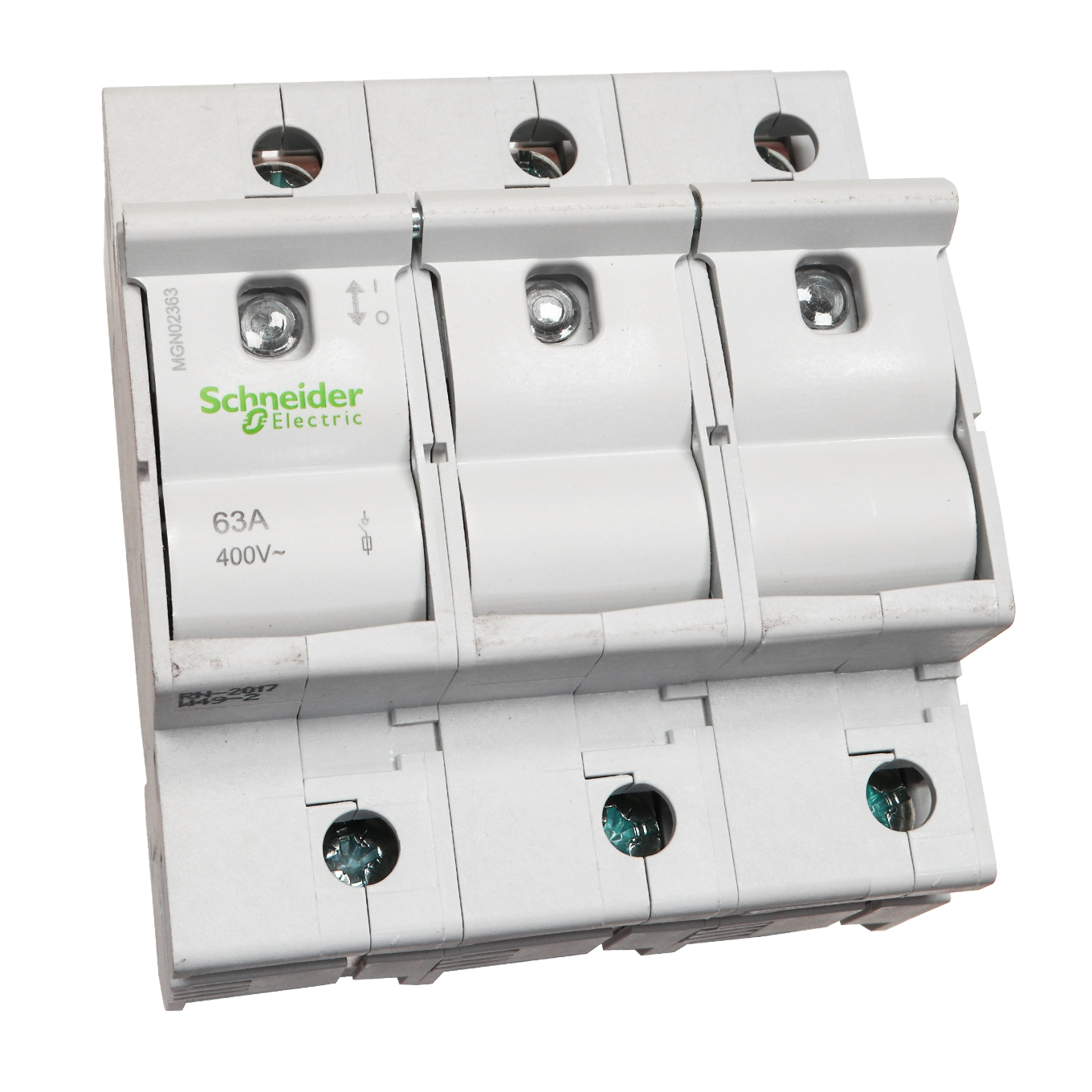 Pojistkový odpojovač 3P 63A D02 schneider