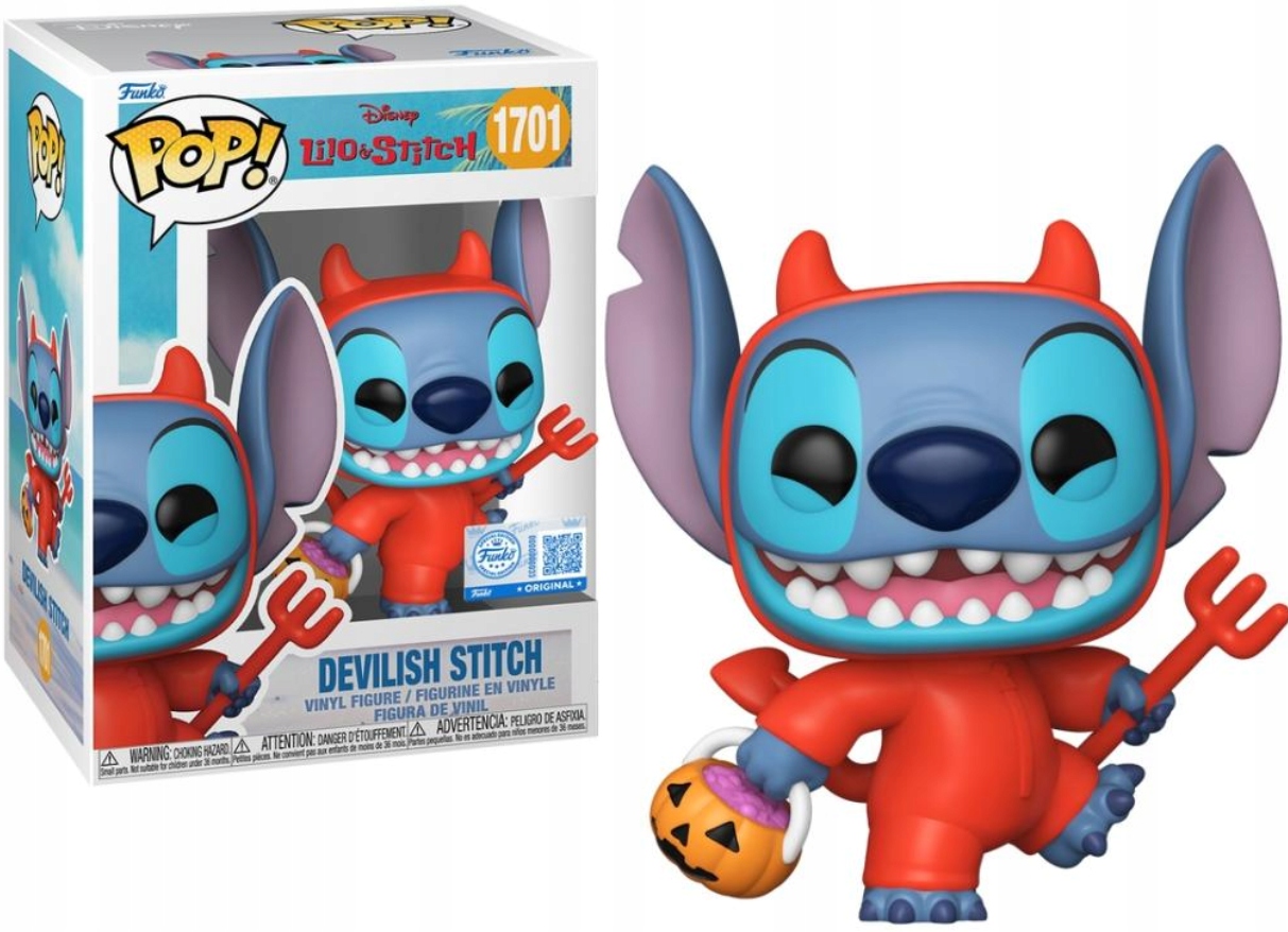 Funko Pop! Lilo & Stitch Disney 1701 Stitch jako ďábel