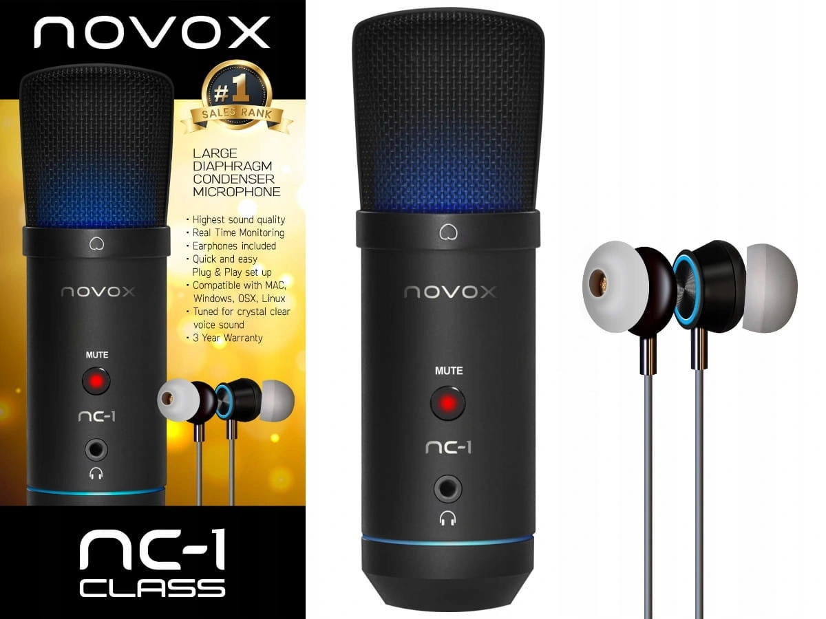 Mikrofon studyjny Novox NC1 CLASS