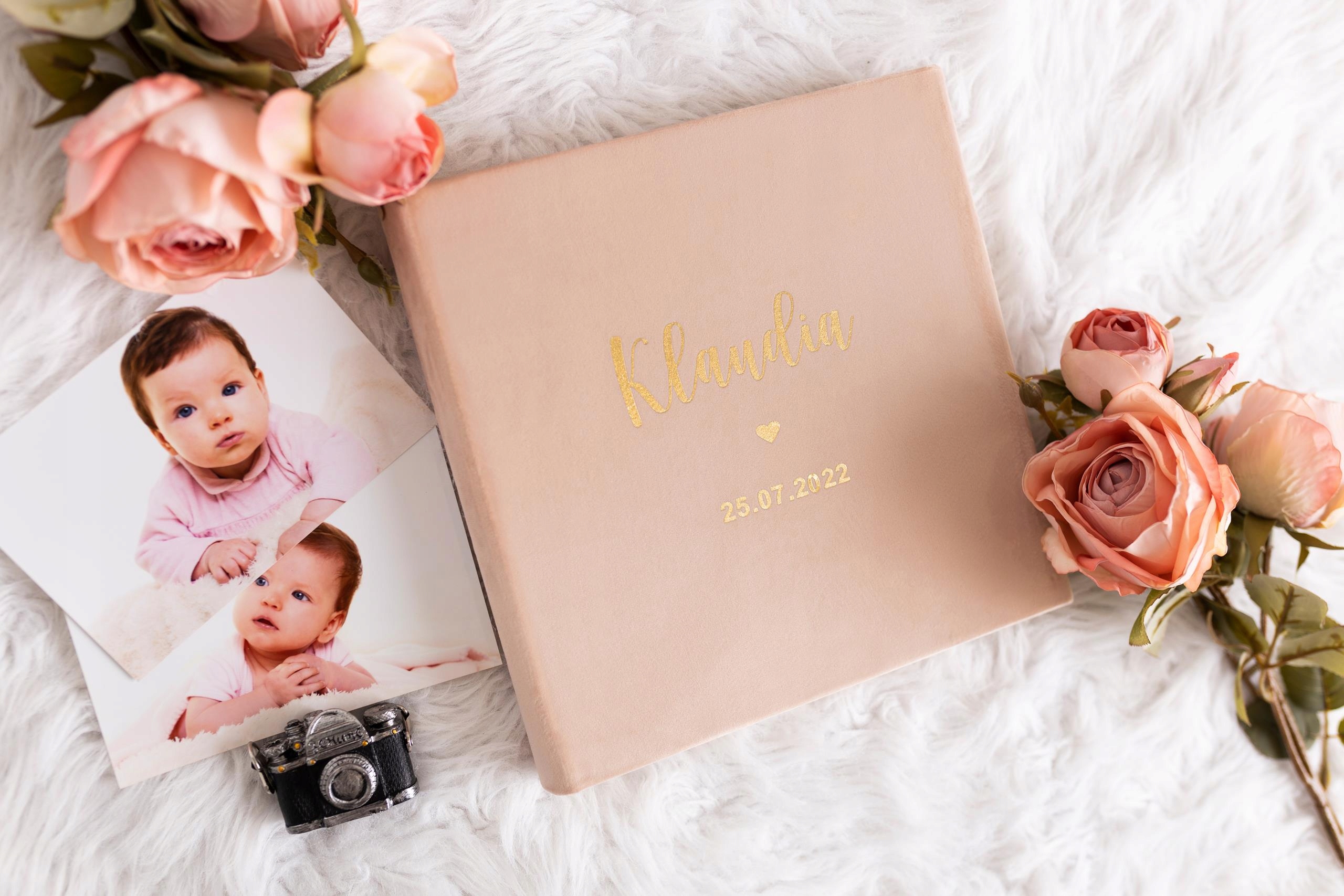 XL ALBUM WELUROWY chrzest urodziny Roczek - 190 ZDJĘĆ - KOLOR DO WYBORU Producent Inna