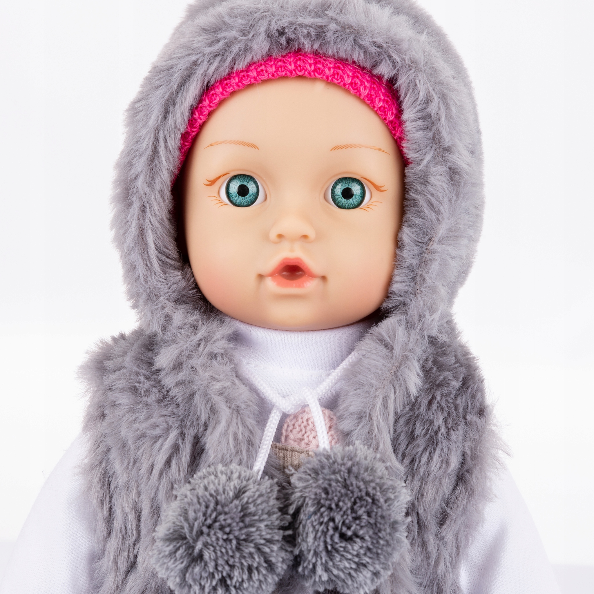 LALKA INTERAKTYWNA BOBAS KINDERPLAY MÓWI ŚMIEJE SIĘ PŁACZE UBRANKA Wiek dziecka 3 lata +