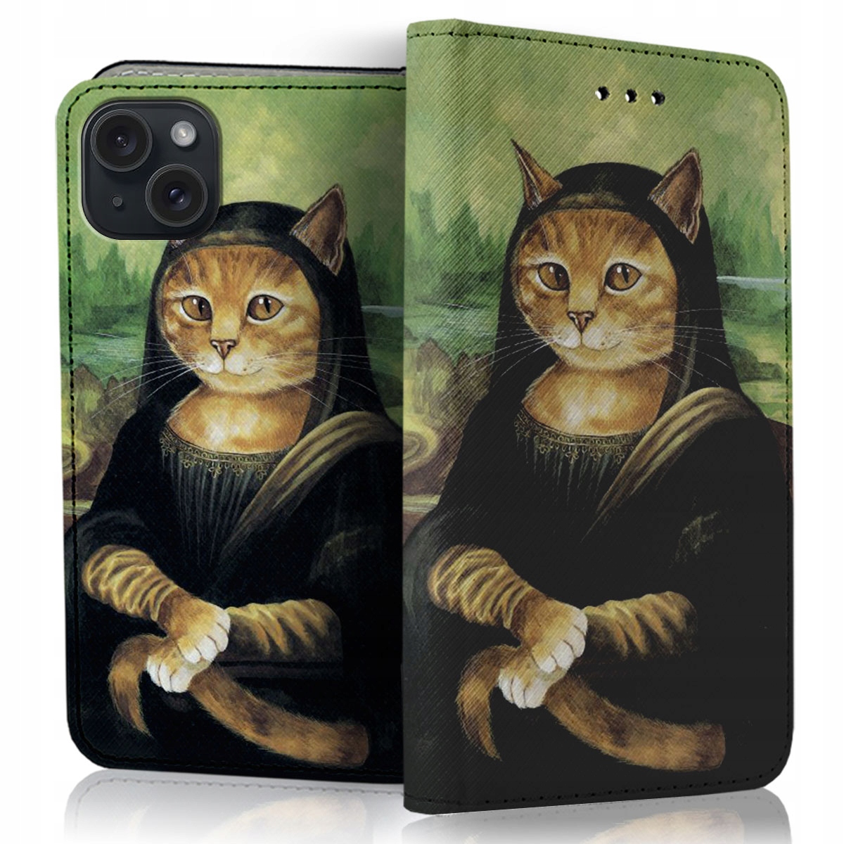 Stylowe Etui Portfel Magnetyczne Do Apple Iphone 15 Plus Jakość
