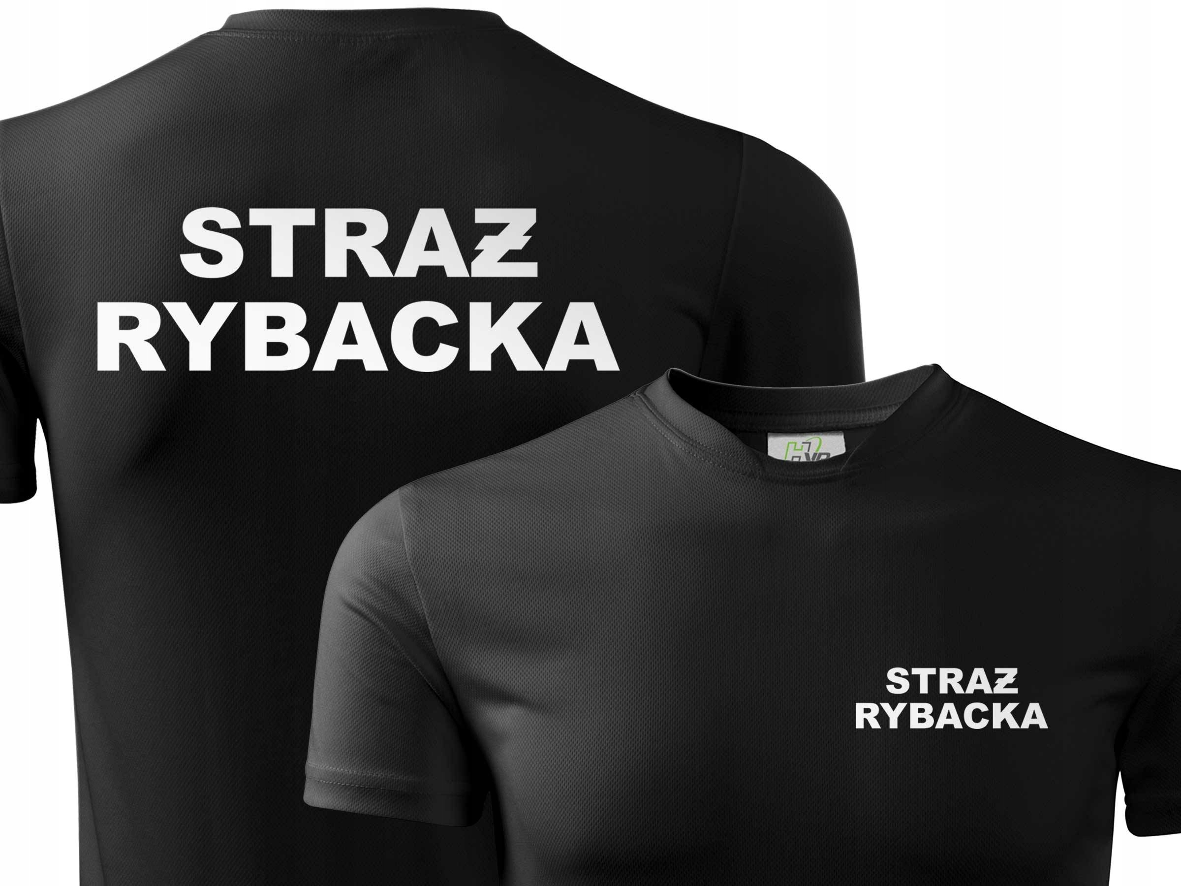 

Koszulka termoaktywna Straż Rybacka odblaskowa