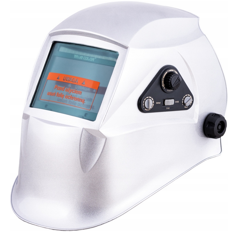 Przyłbica automat MAGNUM PROCOLOR SREBRNA TRUE COLOR SAMOŚCIEMNIAJĄCA