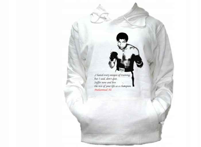 

Bluza Z Kapturem Muhammad Ali Boks Wzory