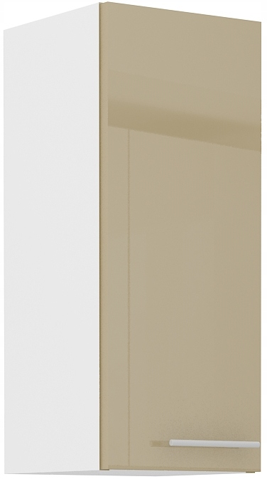 Szafka kuchenna wisząca połysk 30 cm półki LILI