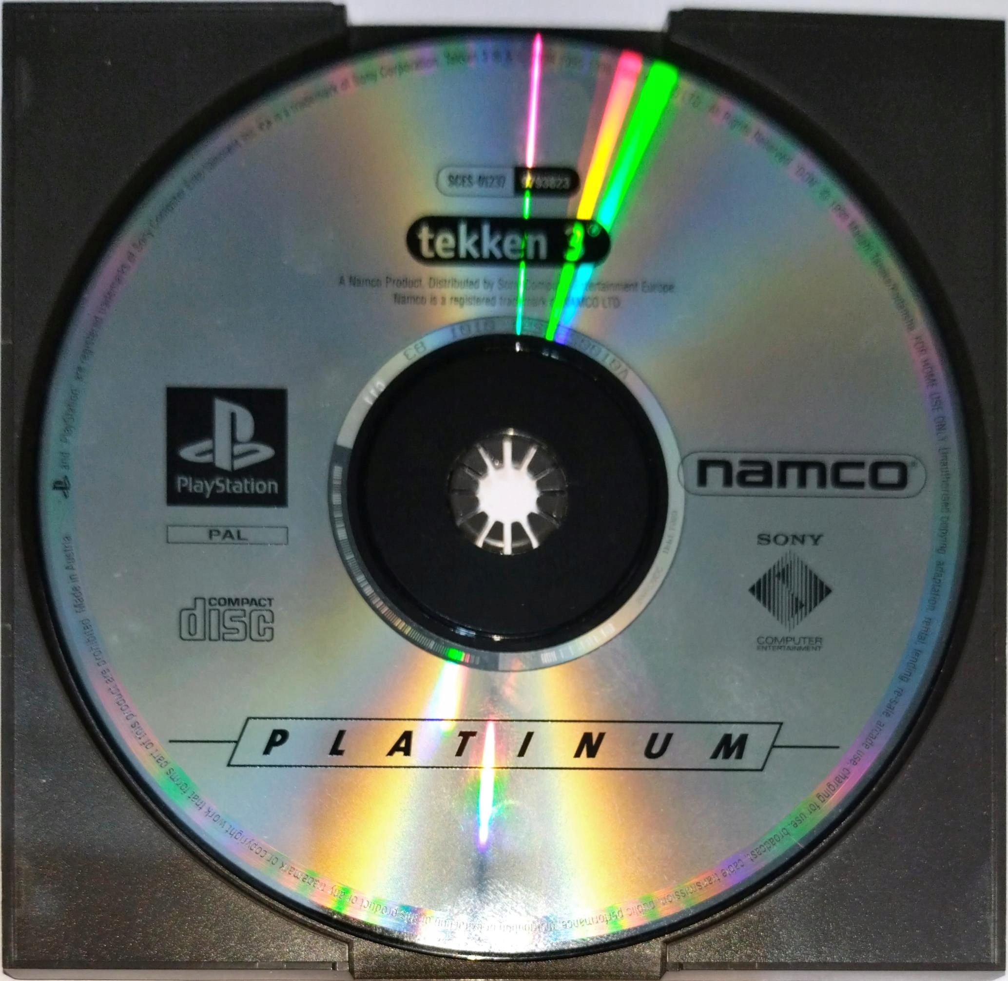 ТОЛЬКО ДИСК Tekken 3 PSX. ЧИТАЙТЕ ОПИСАНИЕ!!