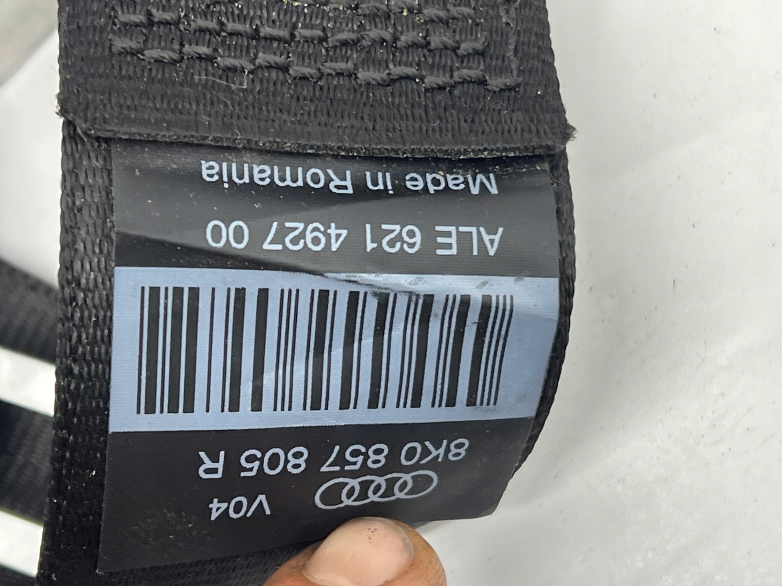 Gurten Sicherheits heck TYLY AUDI A4 B8 8K0857805R