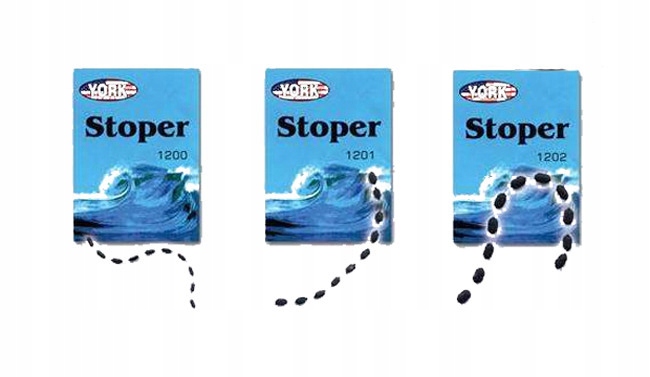 

Stoper Gumowy York Średni 1201M -12szt