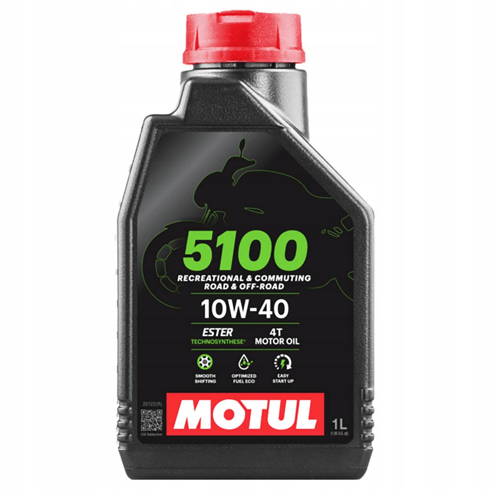 Motul 5100 4T Ester MA2 10w40 1L półsyntetyczny olej motocyklowy