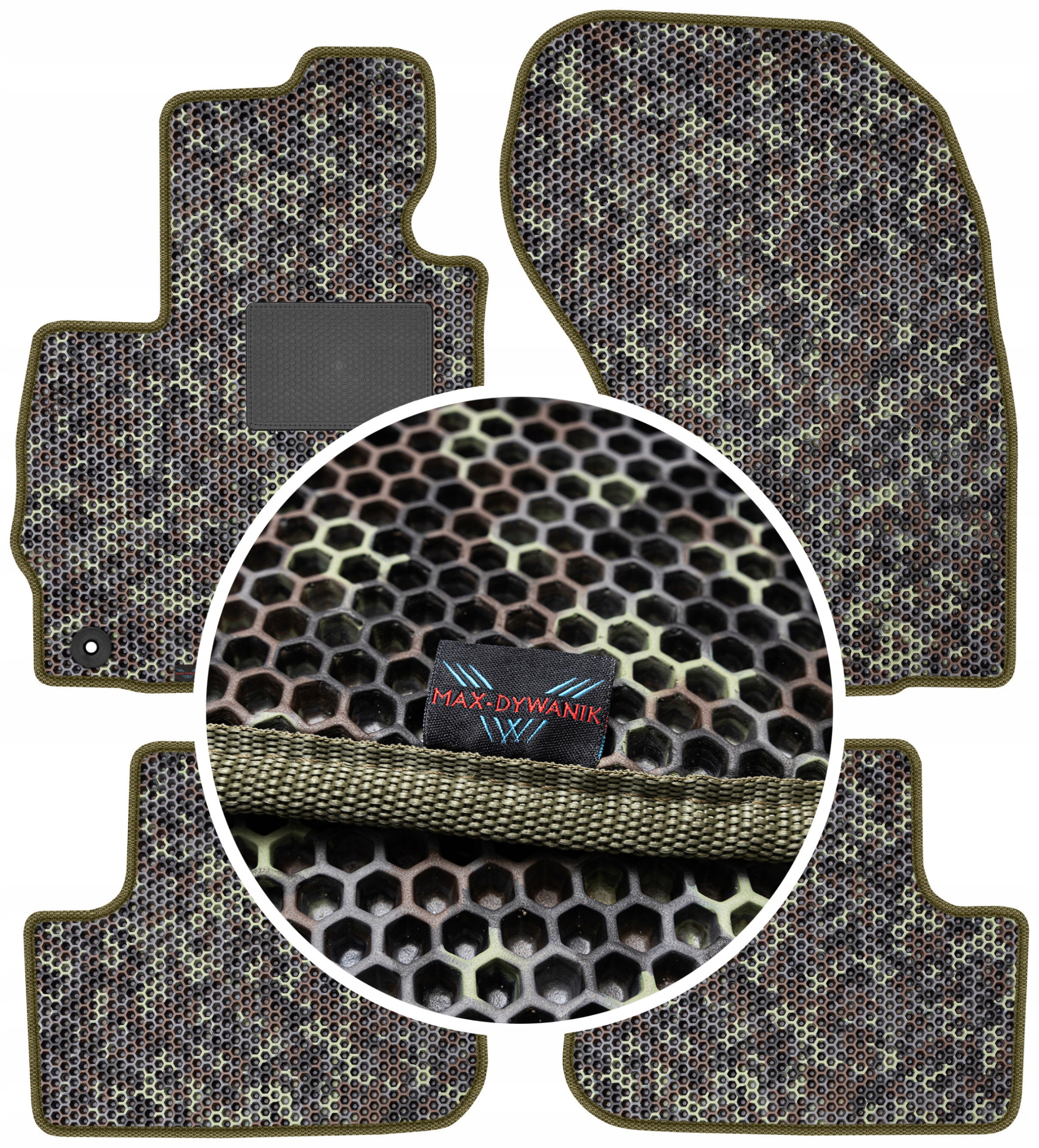 Citroen C4 Aircross I 2012-2017 Gumové rohože Eva Moro