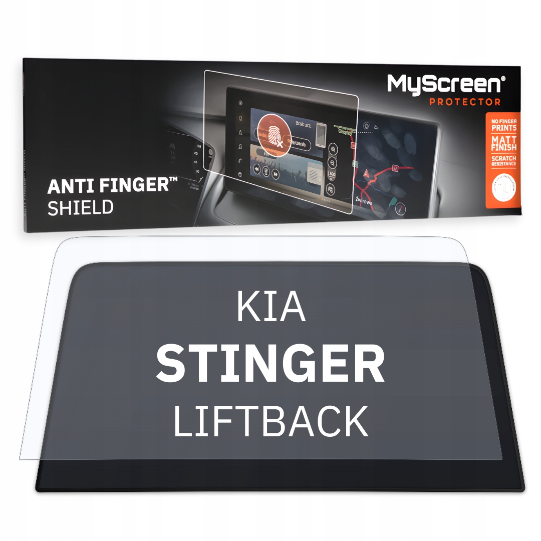 Matná fólie pro Kia Stinger Liftback 2017 2020 MyScreen Anti Finger