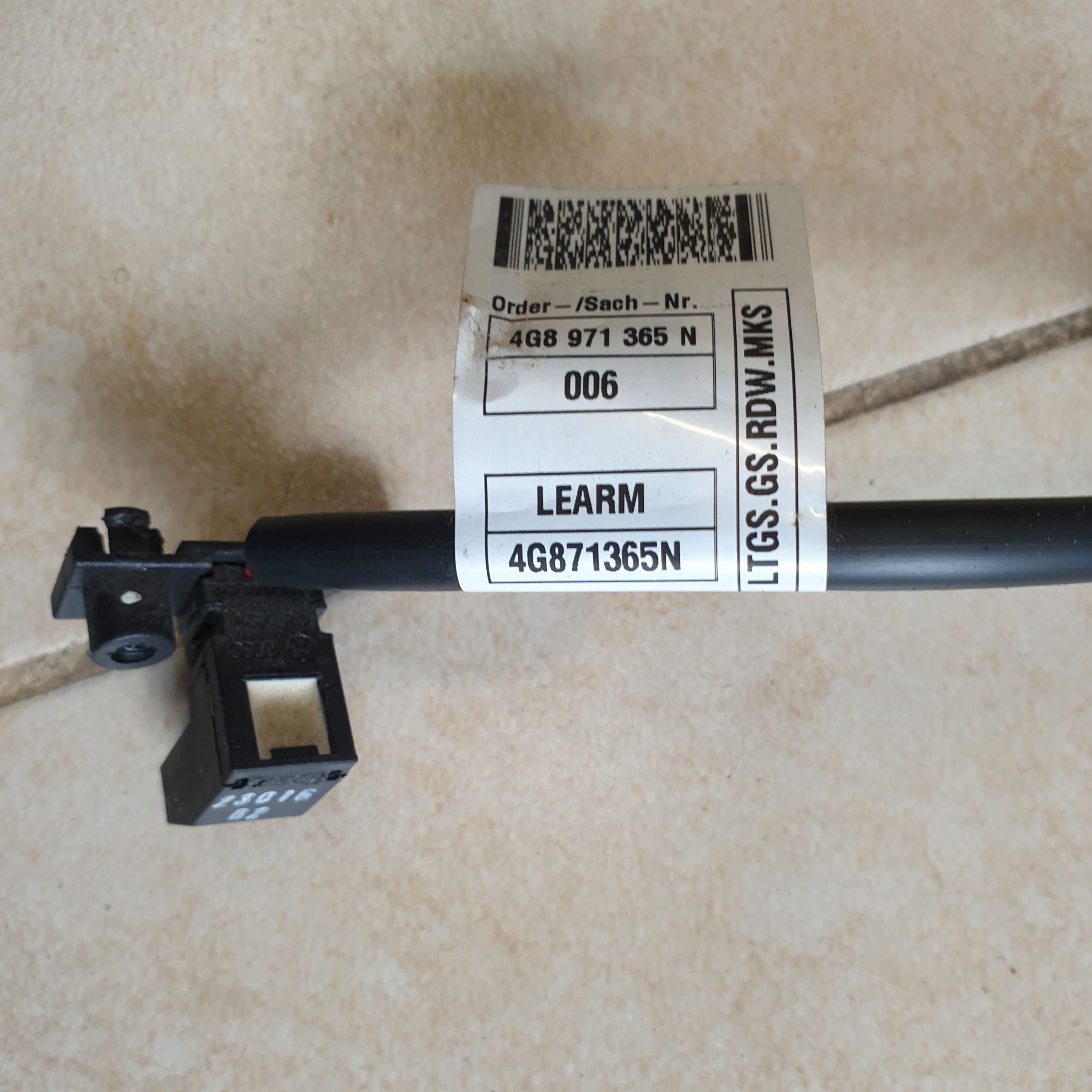 bundle wiring seat left front AUDI A7 C7 A6 4G OE EU