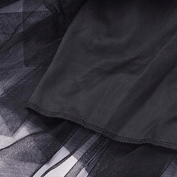 MODNY WZÓR SPÓDNICA TIULOWA FALBANKI MIDI TIUL Marka inna