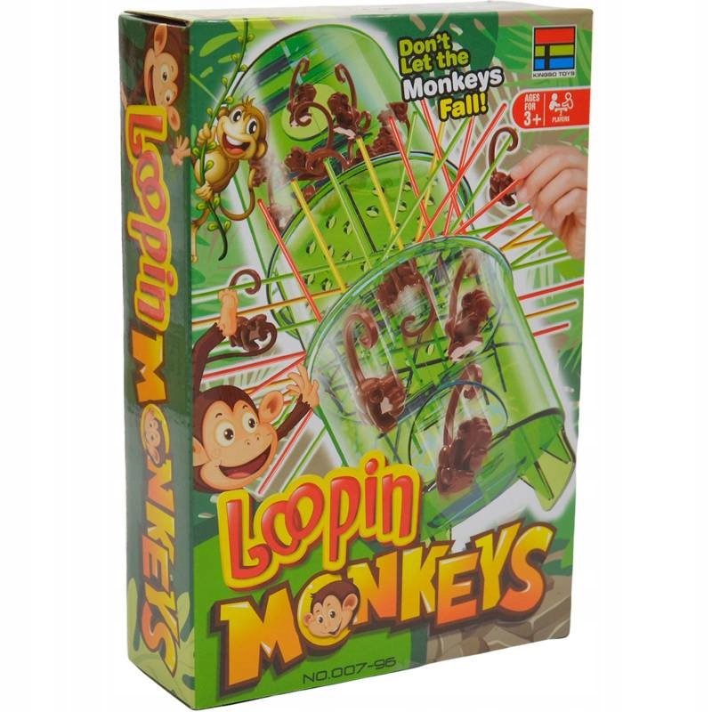 

Gra Zręcznościowa Małpki Loopin Monkeys