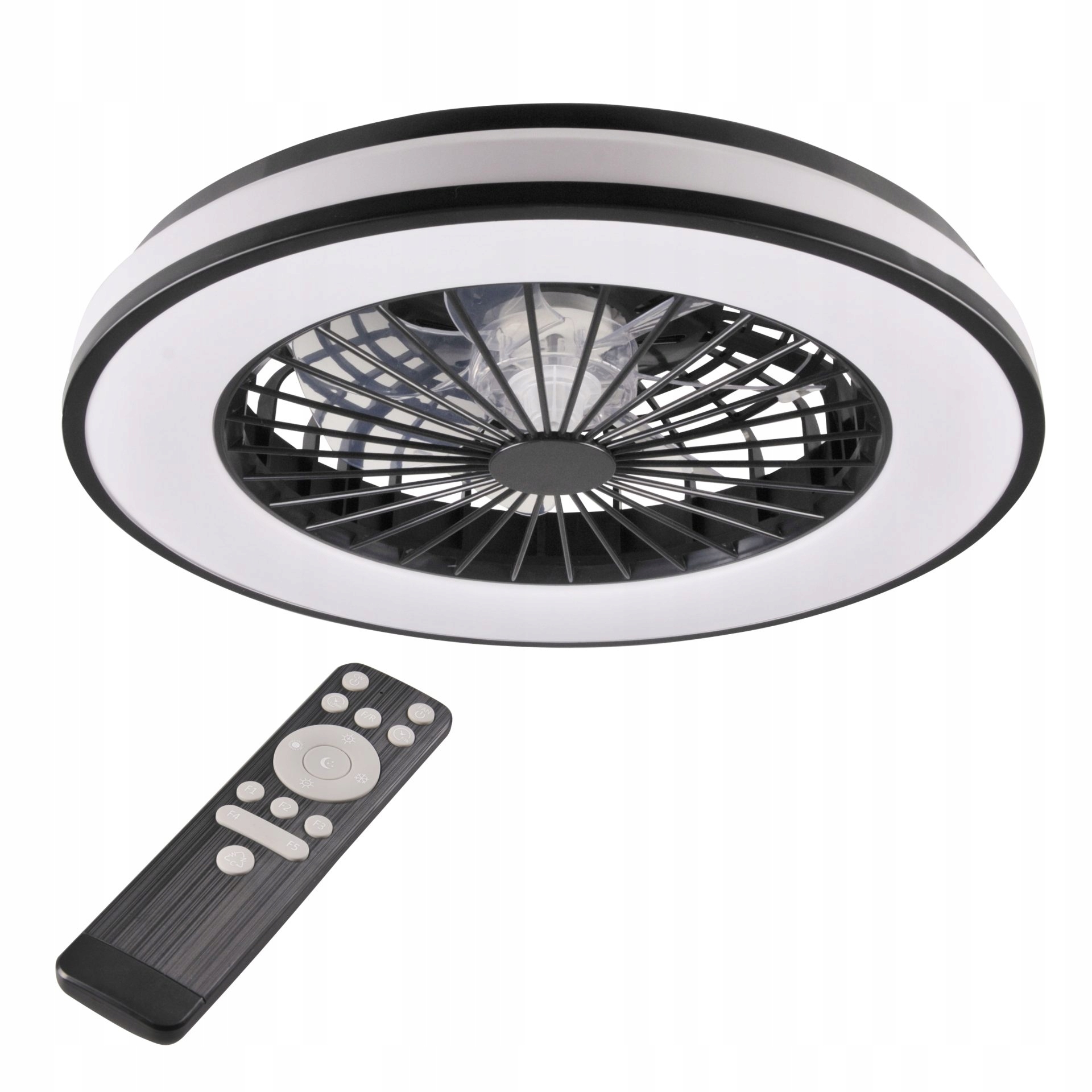 Stropné Svietidlo Led stropná lampa s ventilátorom 48W Cct stmievateľná Kenya Goldlux