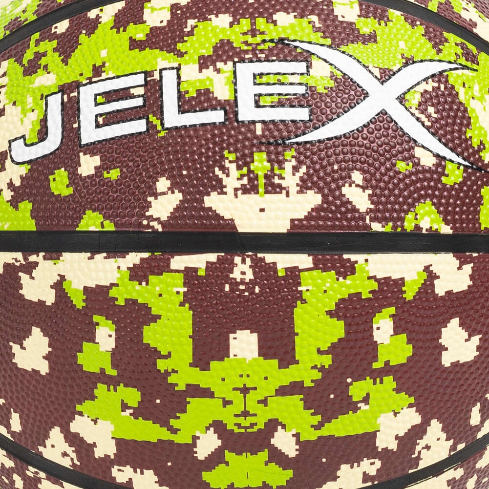 Piłka do koszykówki zielony kamuflaż JELEX Sniper EAN (GTIN) 4251538439770