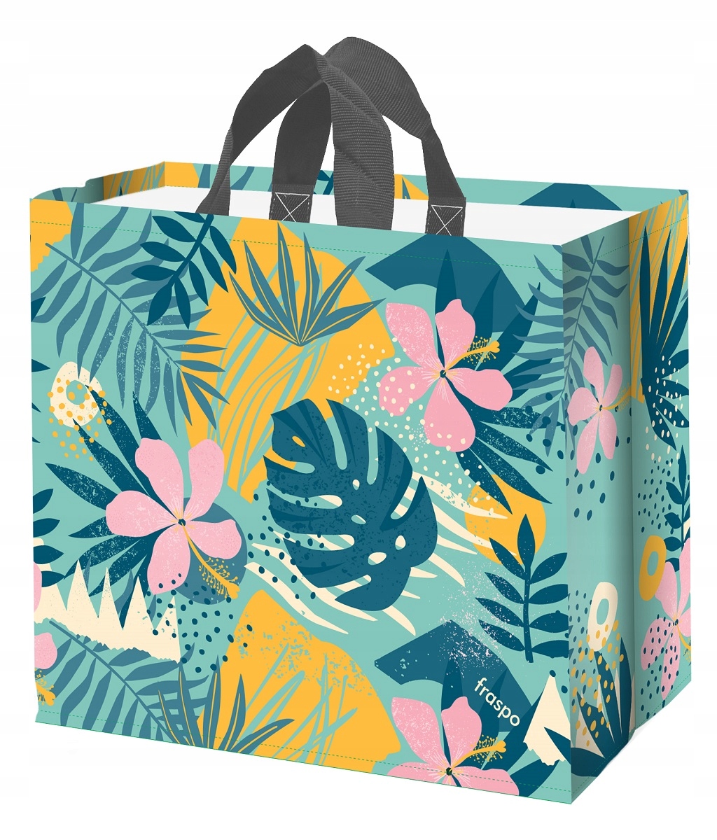 

Torba na zakupy 45x20x40 cm mocna materiałowa