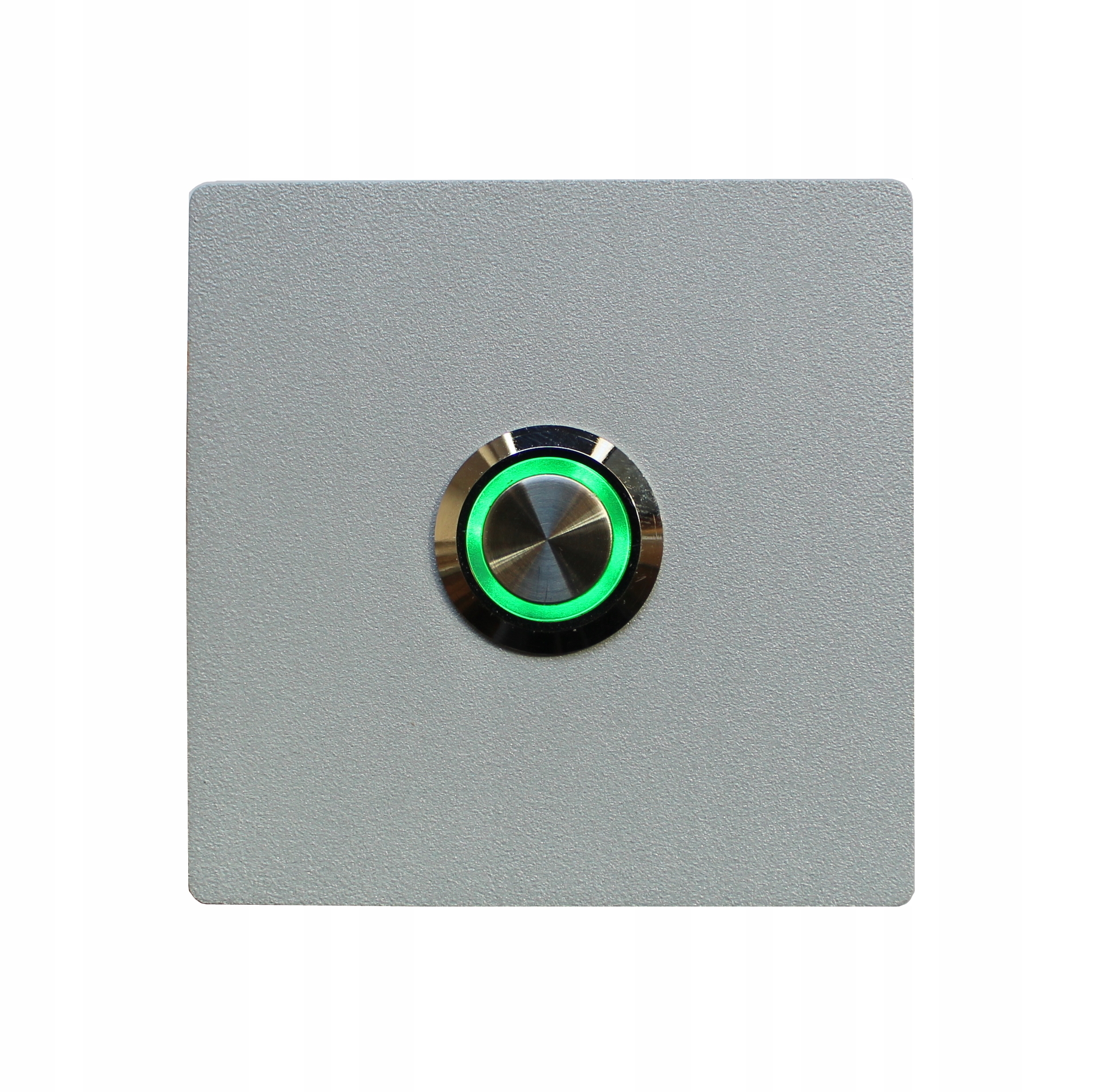 Tlačítko výstupu vstupní brány domofonu brány dveří Led sloupek 7x7 šedý