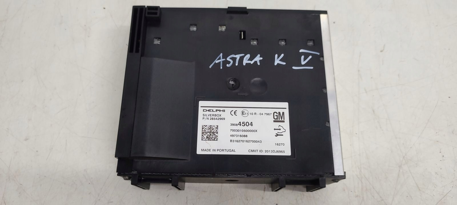 module radia control unit Opel Astra K
