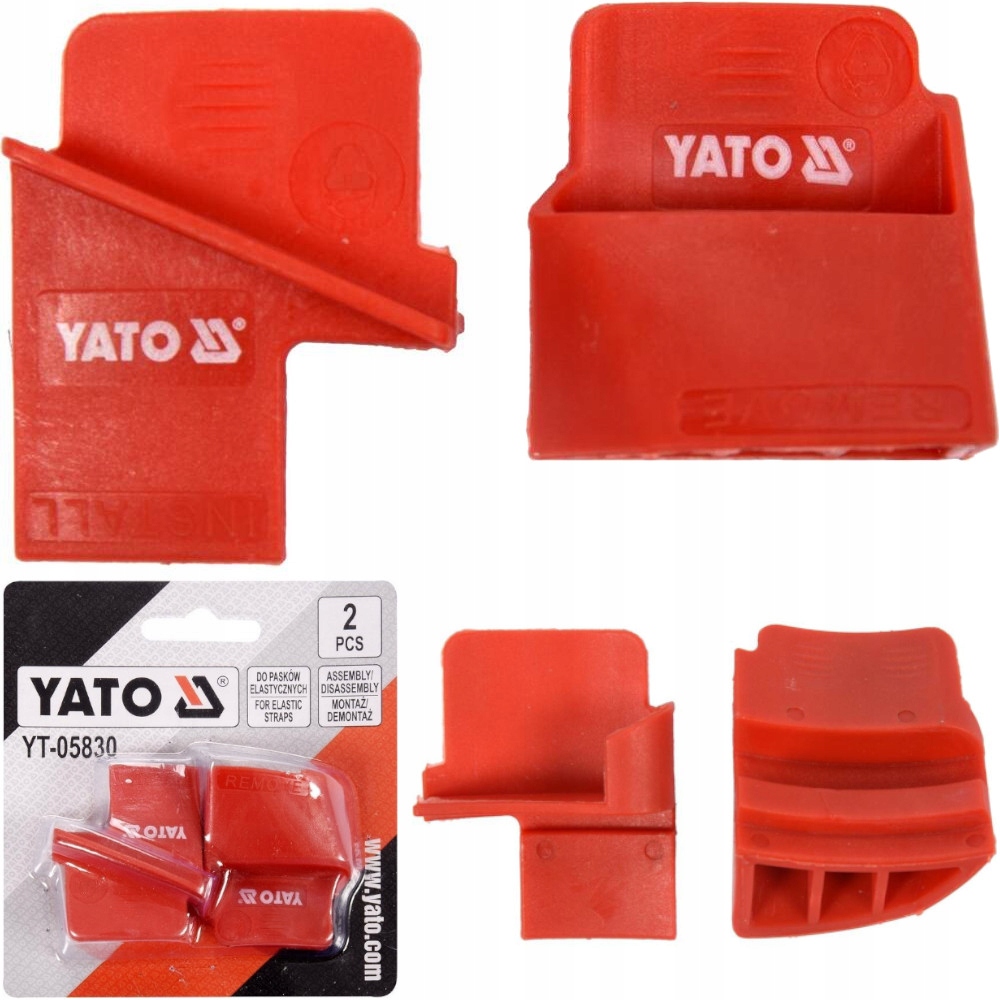 Yato Zestaw Do Obsługi Pasków Elastycznych Wielorowkowych Klinowych 2szt.