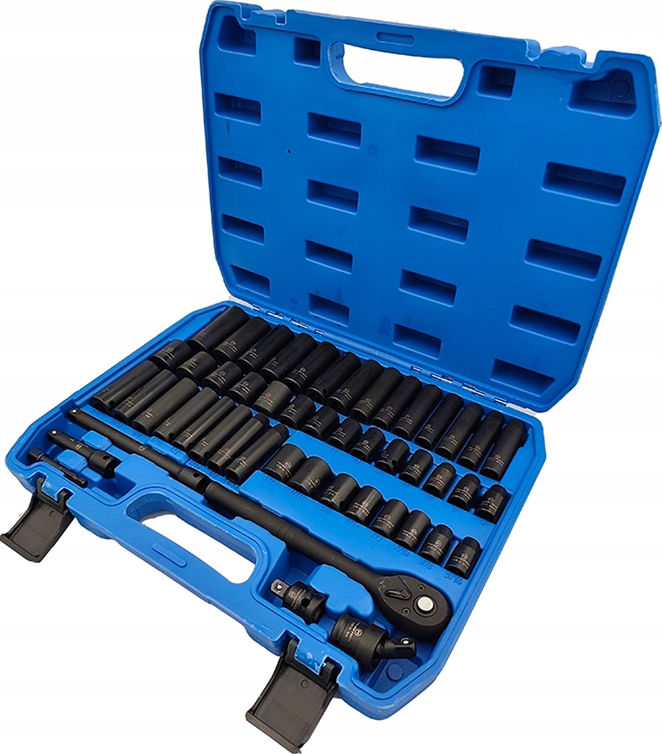 Falon-Tech Sada Nástrčiek 3/8" Račňa Kufrík 50ks