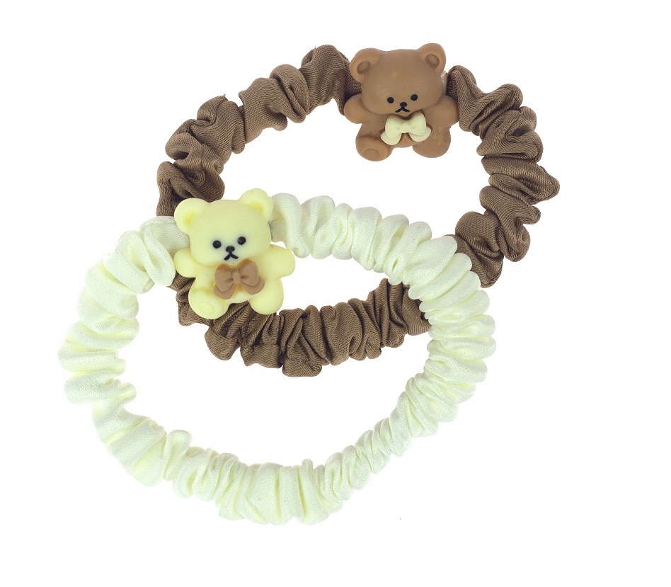 

Gumka Do Włosów Skinny Scrunchie Zestaw 2 Szt Miś