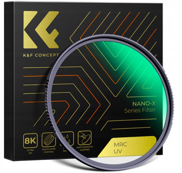 Filtr UV K&F Concept UV 8k MRC Nano X Slim 67mm