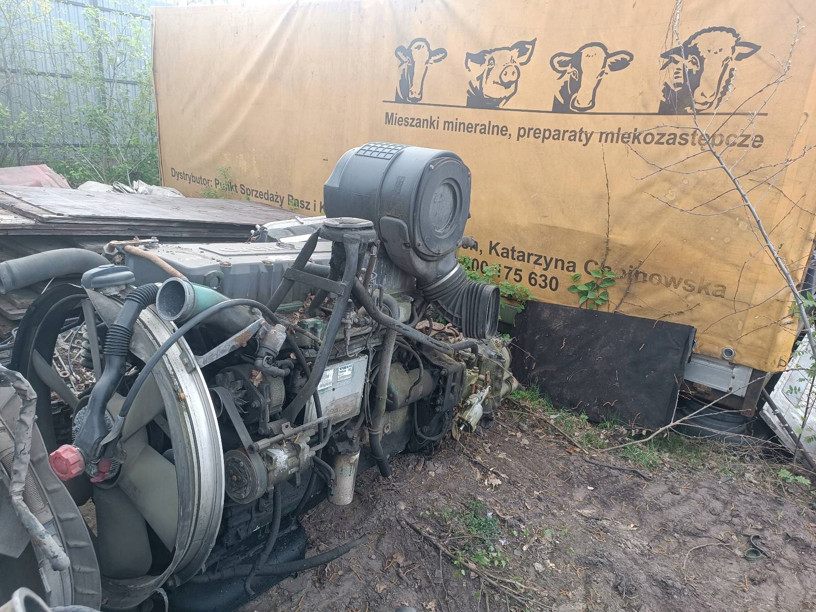 engine DIESEL + complete OSPRZET+ gearbox VOLVO FH 12 engine D12 3963465