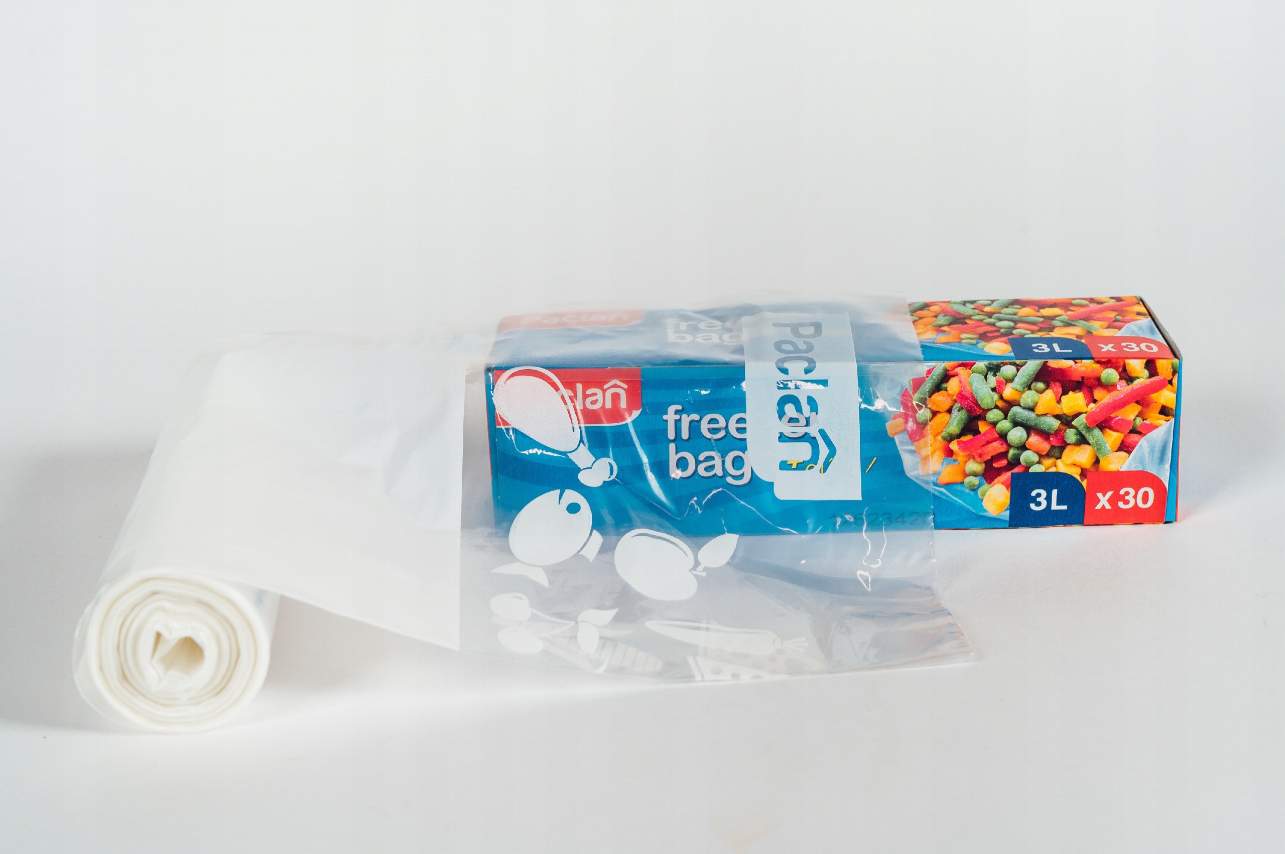 Woreczki do mrożenia Żywności Paclan 3L 30 szt Marka Paclan