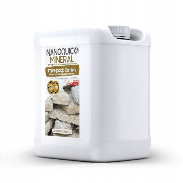 Impregnat hydrofobowy kamieni elewacji Mineral 5L Stan opakowania oryginalne