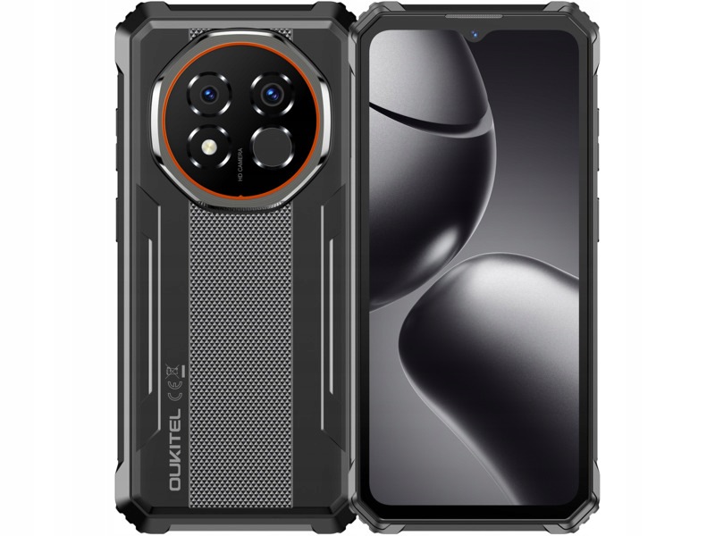 Smartfon Oukitel G6 8/256GB 6.52" 90Hz Czarny