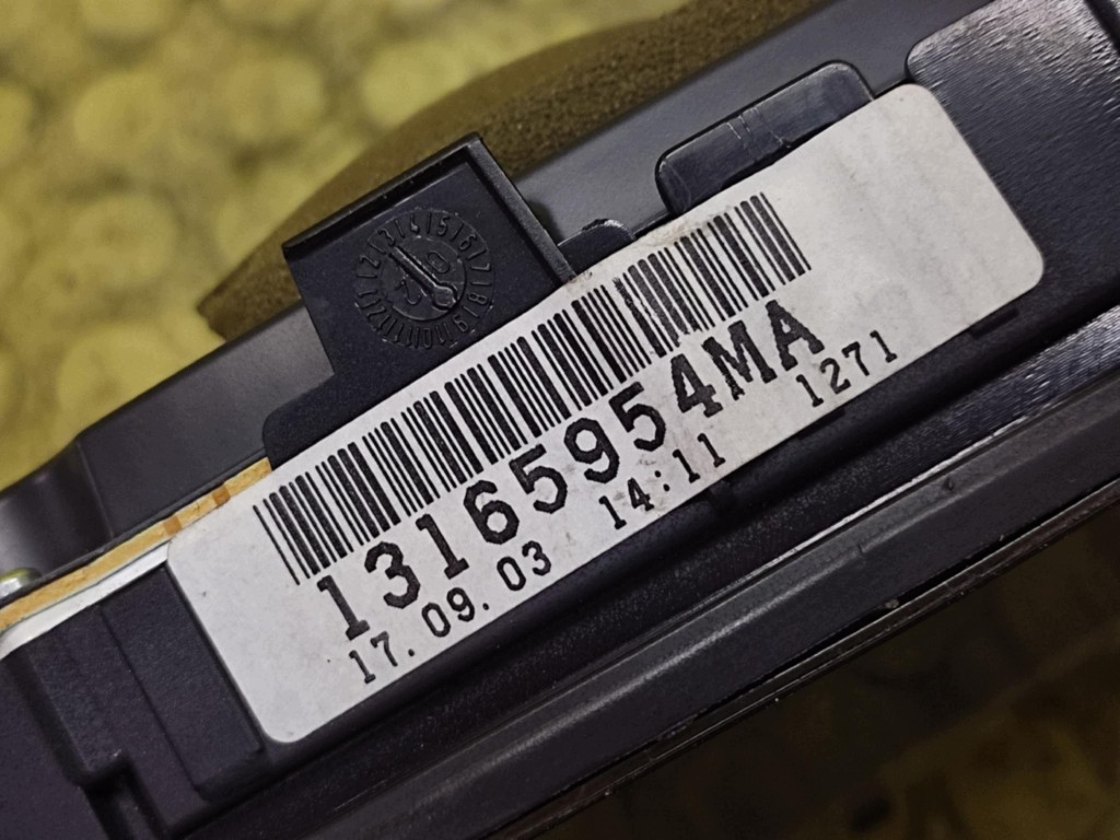 OPEL VECTRA C dials 13165954MA