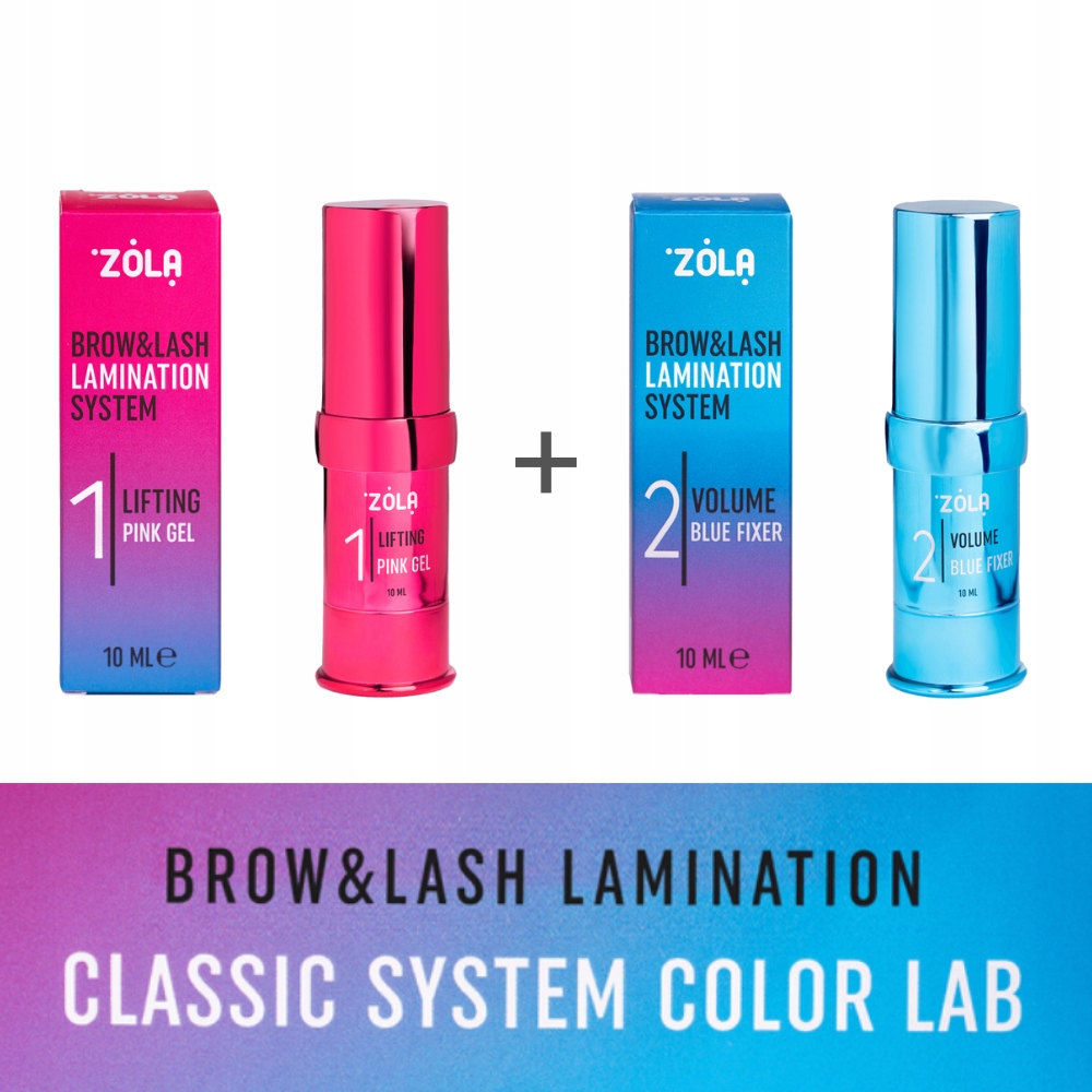 Zola Lami Color Lab Zestaw 2 x 10 ml Krok 1 Krok 2