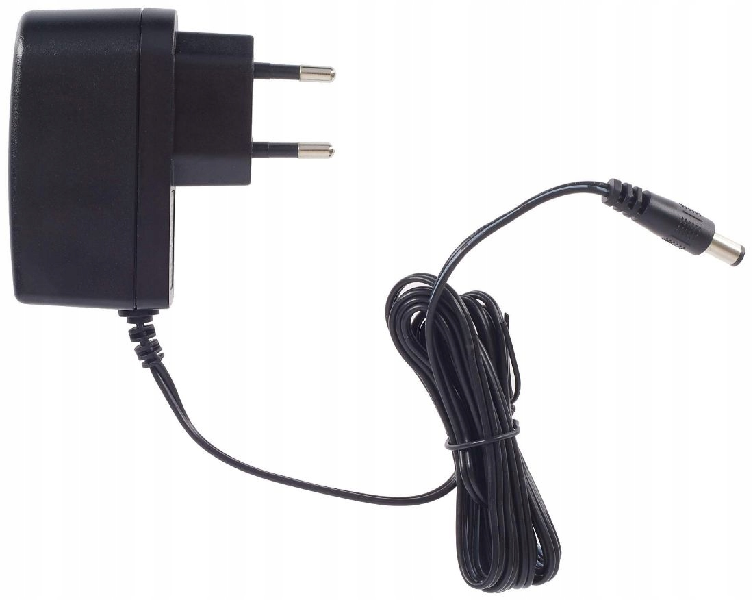 Zasilacz 9V 500 mA do efektów gitarowych AC-DC 9 Volt PW-CT-9VF D'Addario