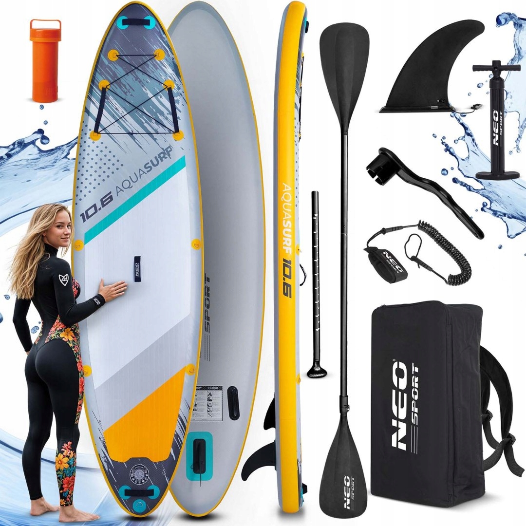 Sup deska Aquasurf 320 x 84 x 15 cm Neo-Sport 170205 Neo-Sport