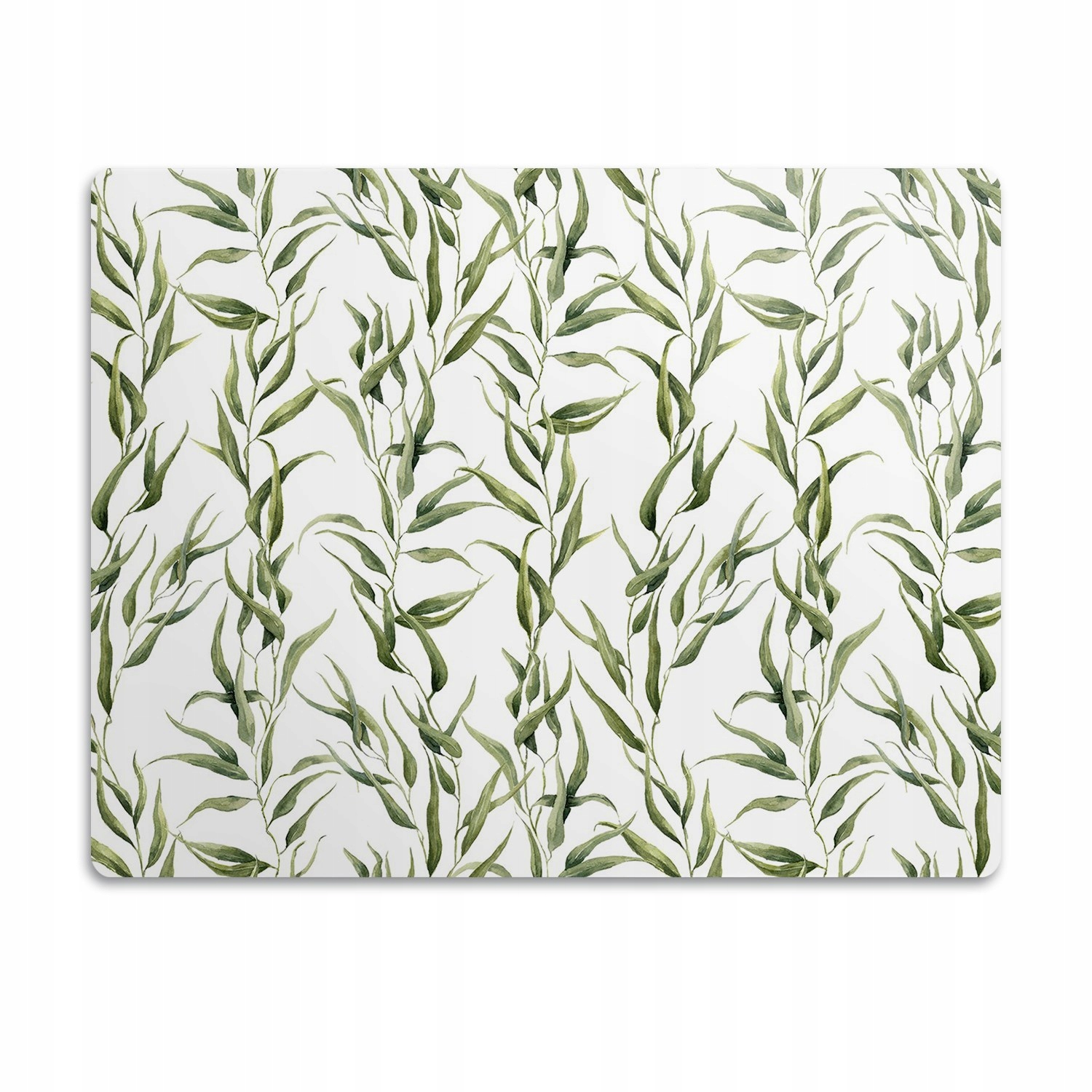 Levně Pro psa podložka pod misku Listy eukalyptu 90x60