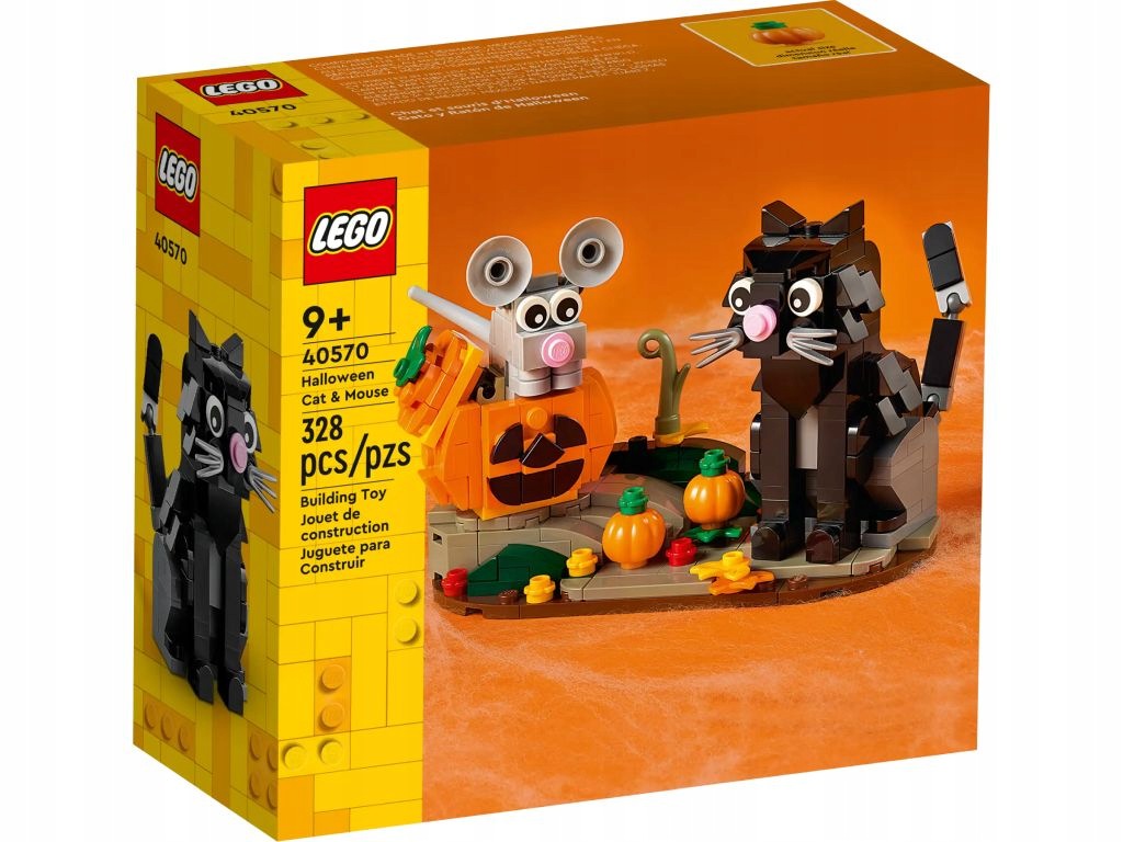 Lego Halloween Kočka a myš 40570