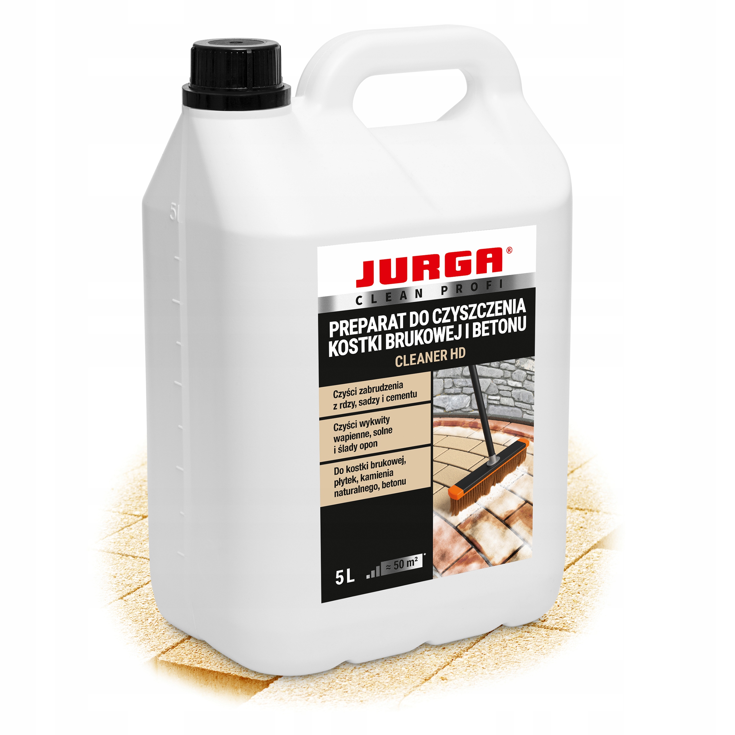 Levně Tekutý na čištění dlažby na čištění Rzi Jurga Cleaner Hd 5L