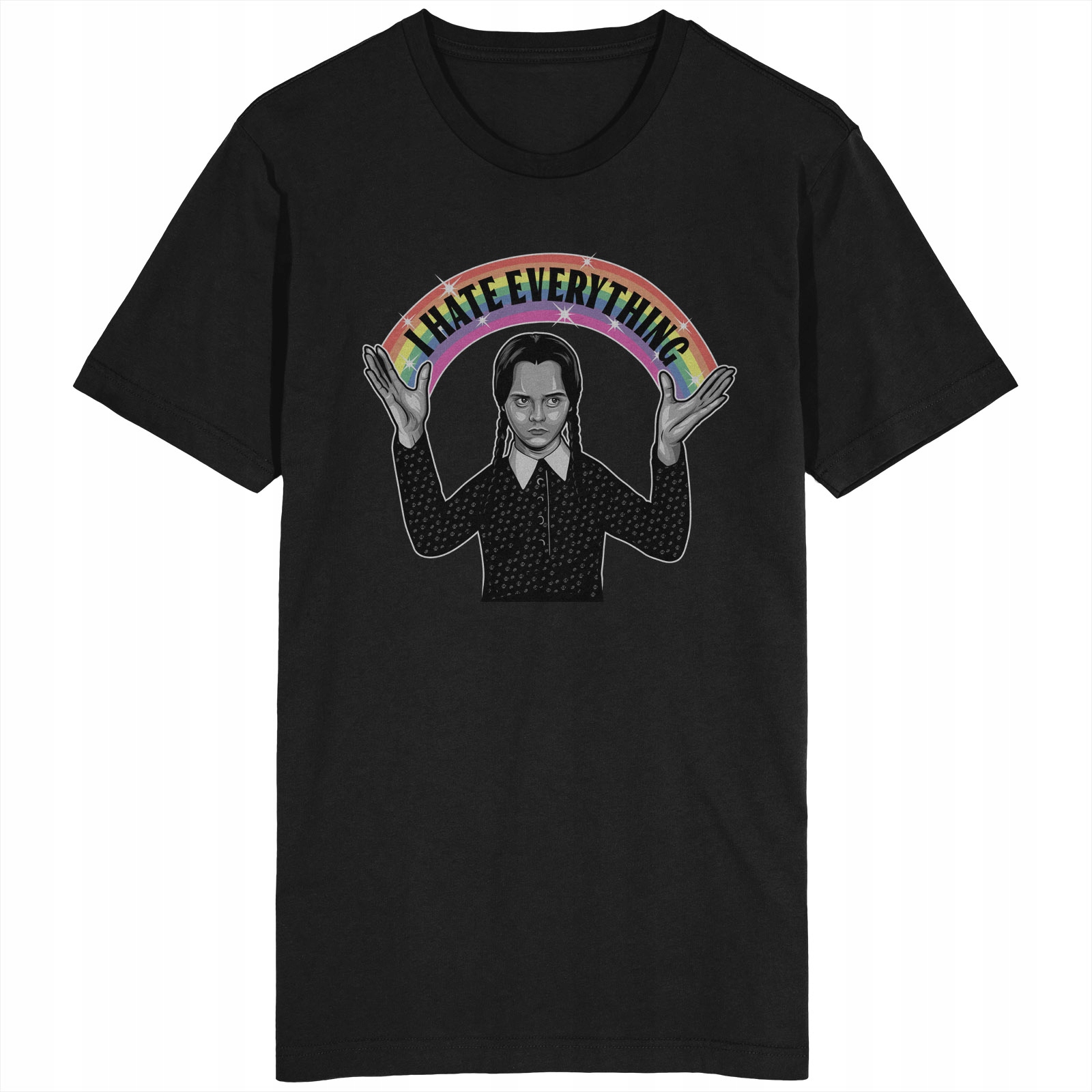 

I Hate Everything Koszulka Wednesday Addams