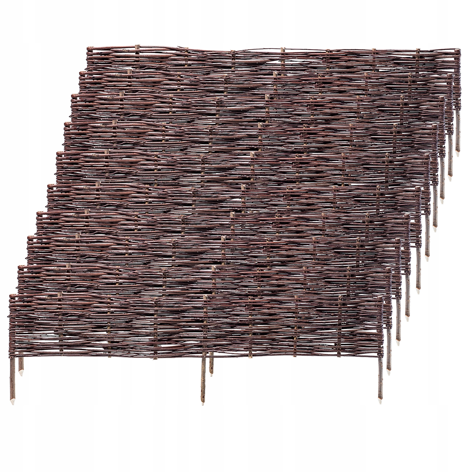 

Palisada Ogrodowa 120x30cm Płotek Wiklinowy 10szt